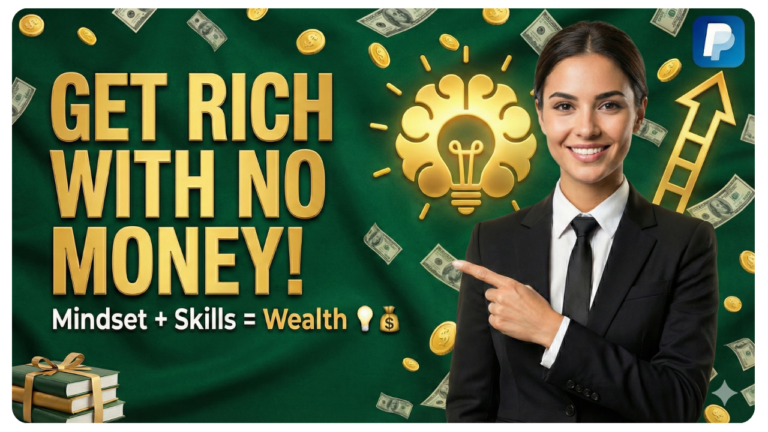 How to Get Rich Without Money in 2025 | 5 Proven Ways to Build Wealth From Zero
